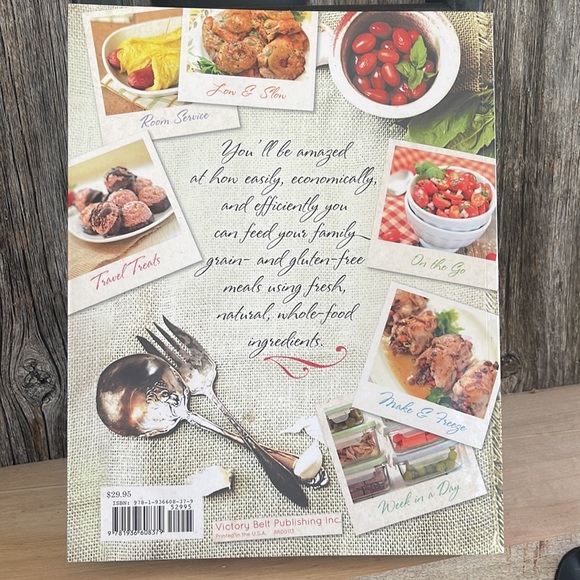 NWT Cookbook Make Ahead Paleo: Healthy Gluten-Grain& Dairy-Free Recipes - Picture 2 of 16